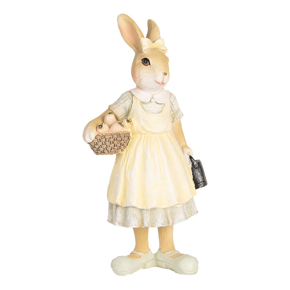 Decoratie konijn 8x5x15 cm