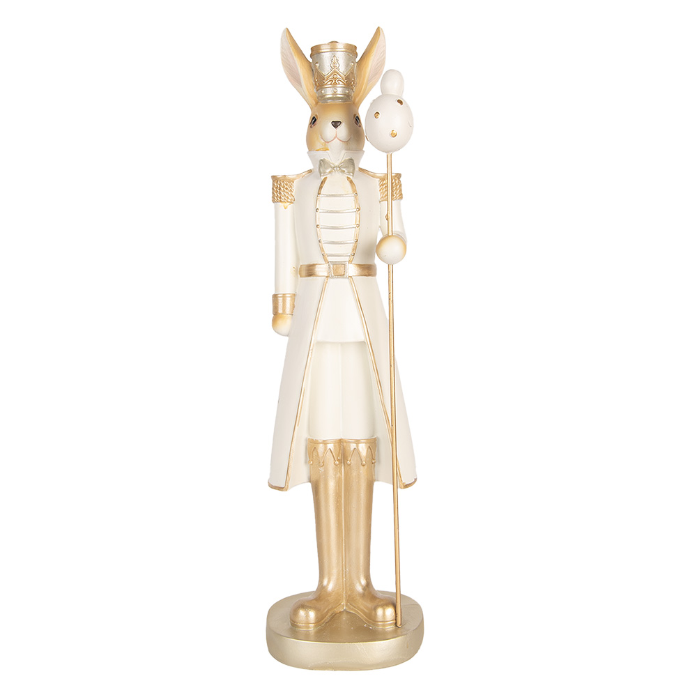 [6PR5469] Decoratie konijn 13x12x47 cm