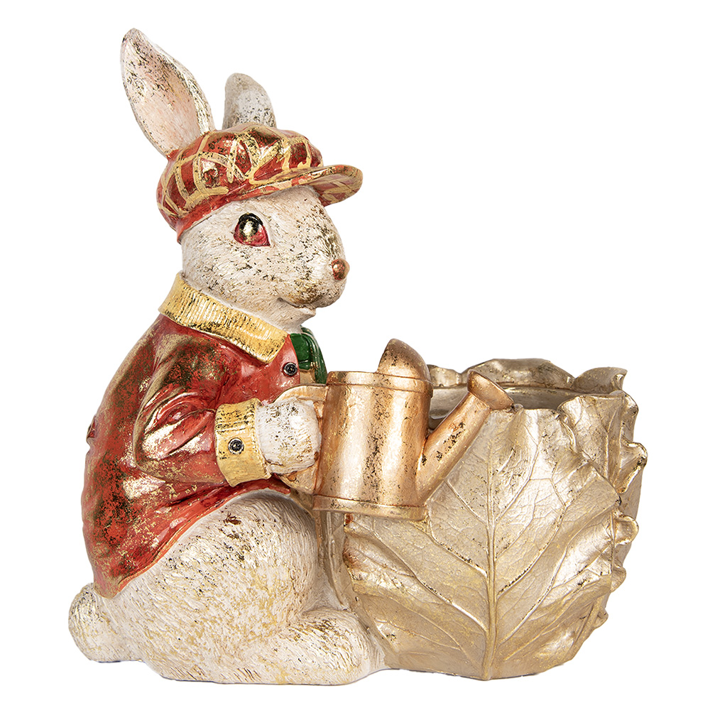 [6PR5484] Decoratie konijn 28x18x30 cm