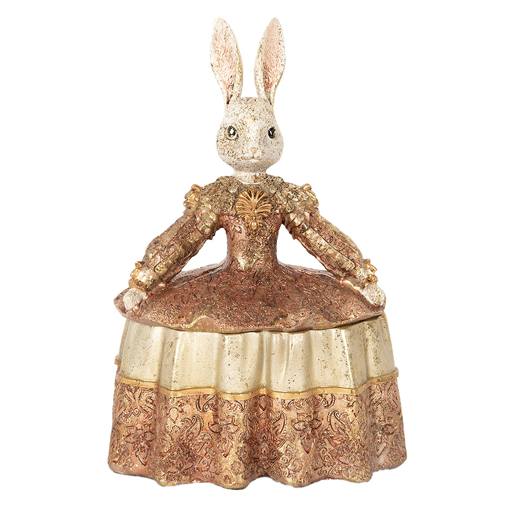 [6PR5509] Juwelendoosje konijn 18x12x25 cm