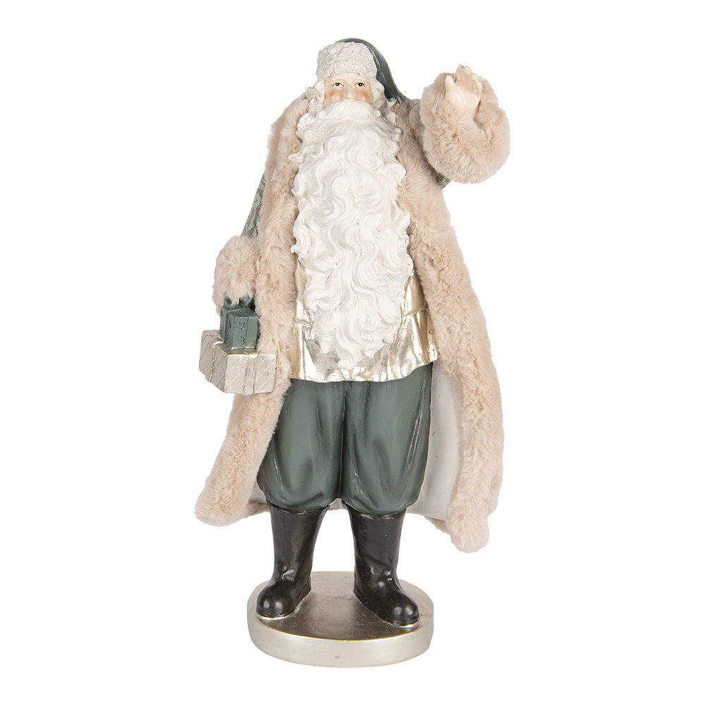 [6PR5526] Decoratie kerstman 20x15x42 cm