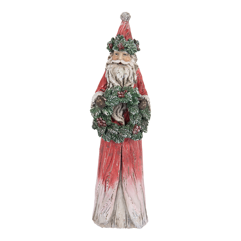 [6PR5527] Decoratie kerstman 7x6x24 cm