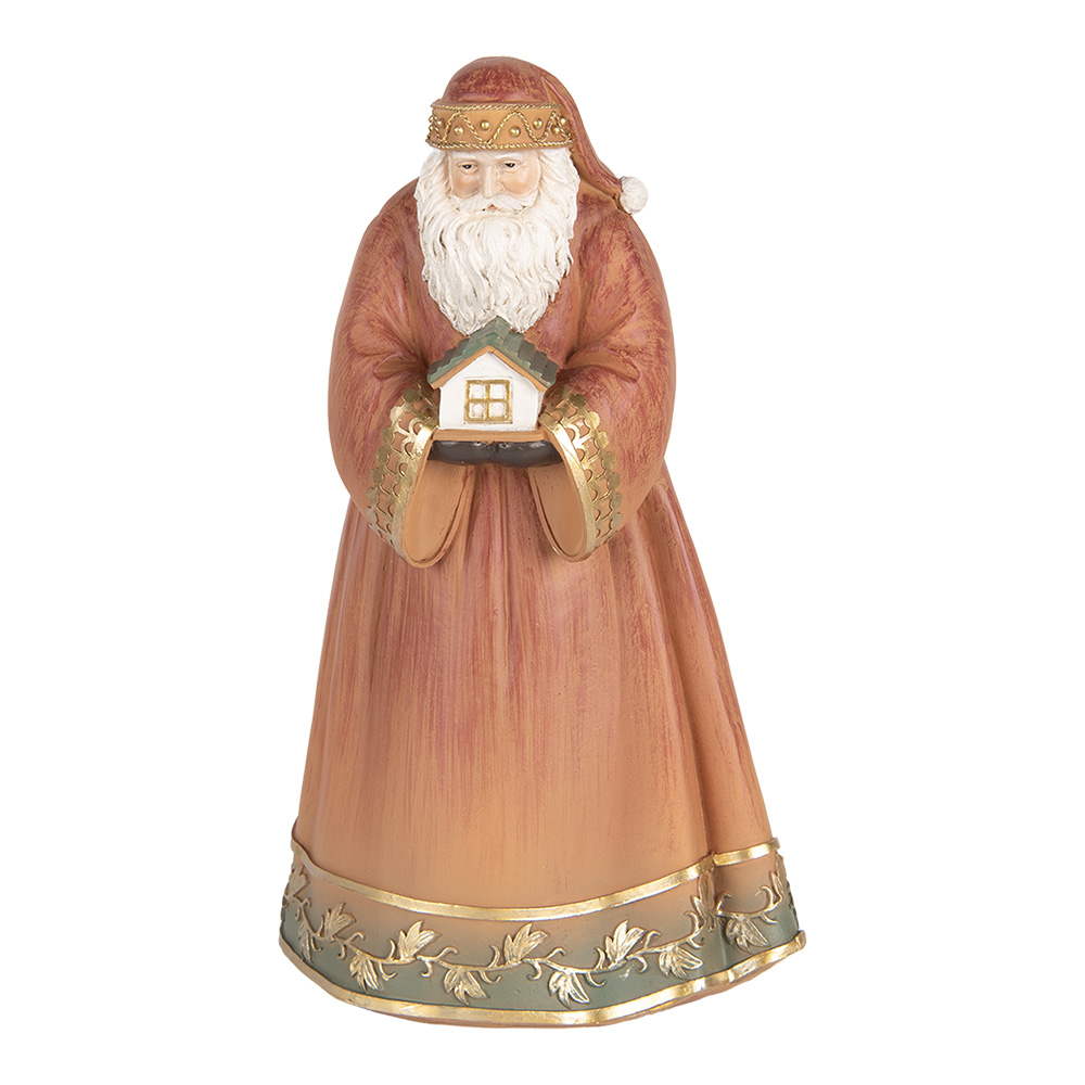 [6PR5543] Decoratie kerstman 17x13x27 cm