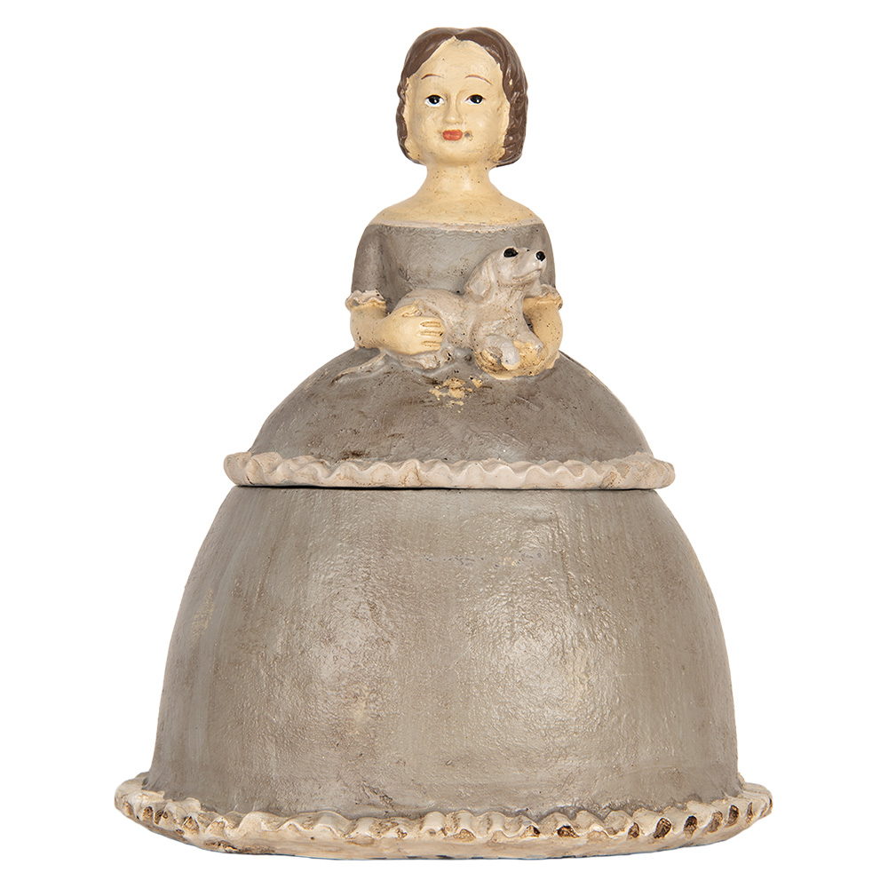 [6PR5547] Decoratie vrouw 19x16x22 cm