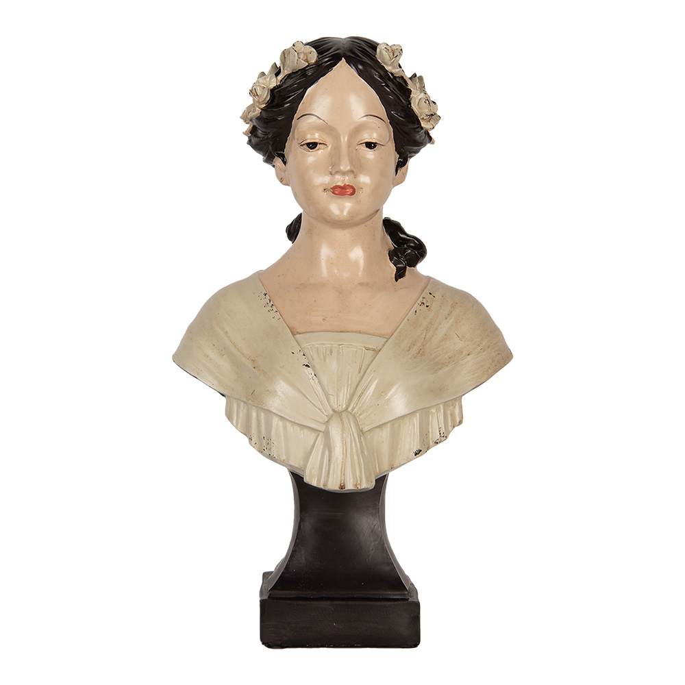 [6PR5550] Decoratie buste vrouw 18x12x31 cm