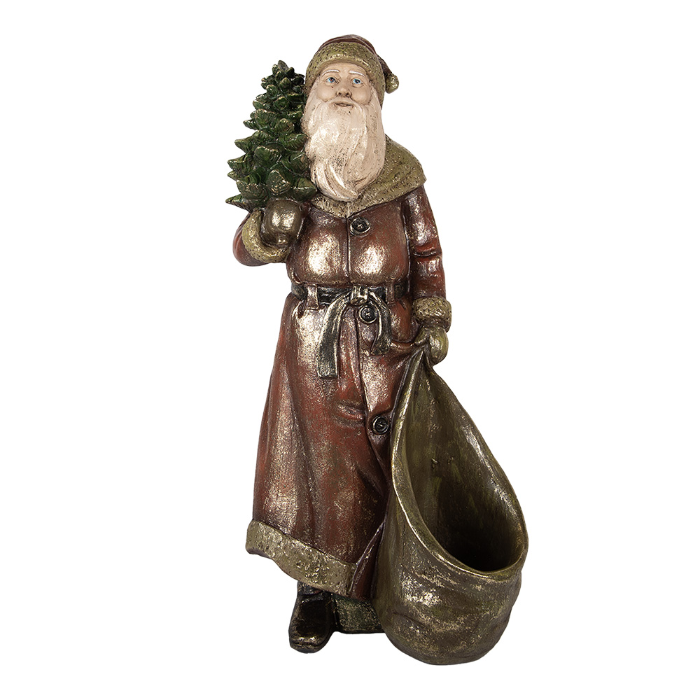 [6PR5590] Decoratie kerstman 24x17x47 cm
