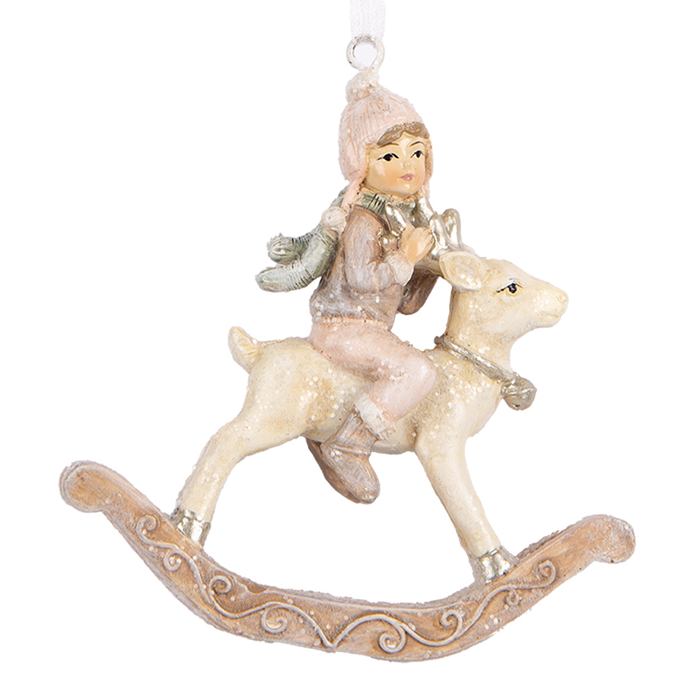 Decoratie hanger kind 8x3x9 cm