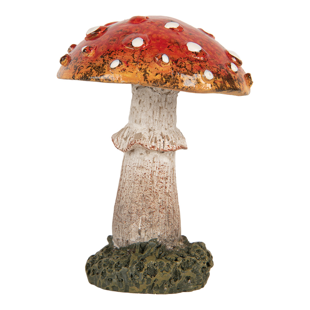 Decoratie paddenstoel Ø 6x8 cm