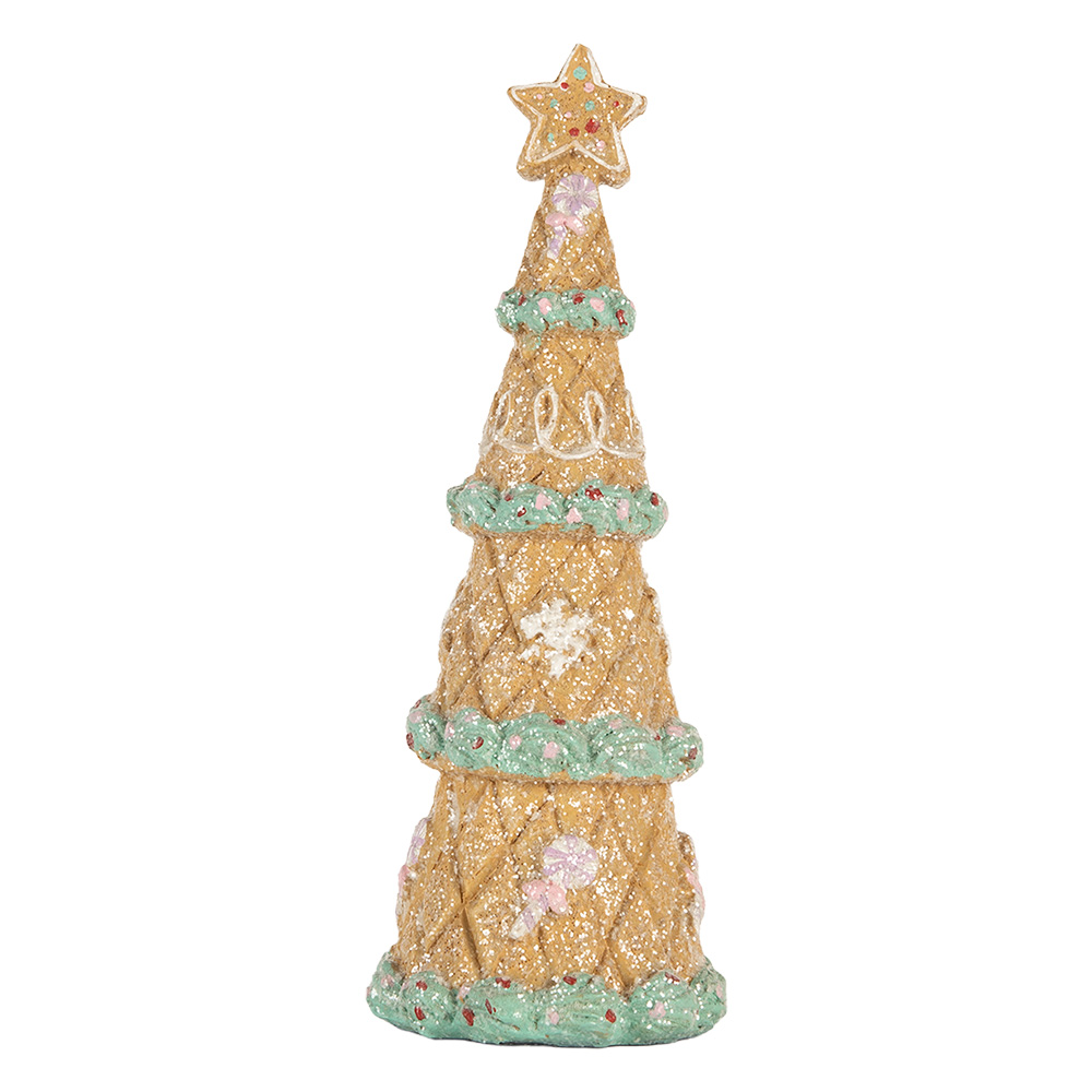 [6PR5830] Decoratie kerstboom Ø 9x25 cm