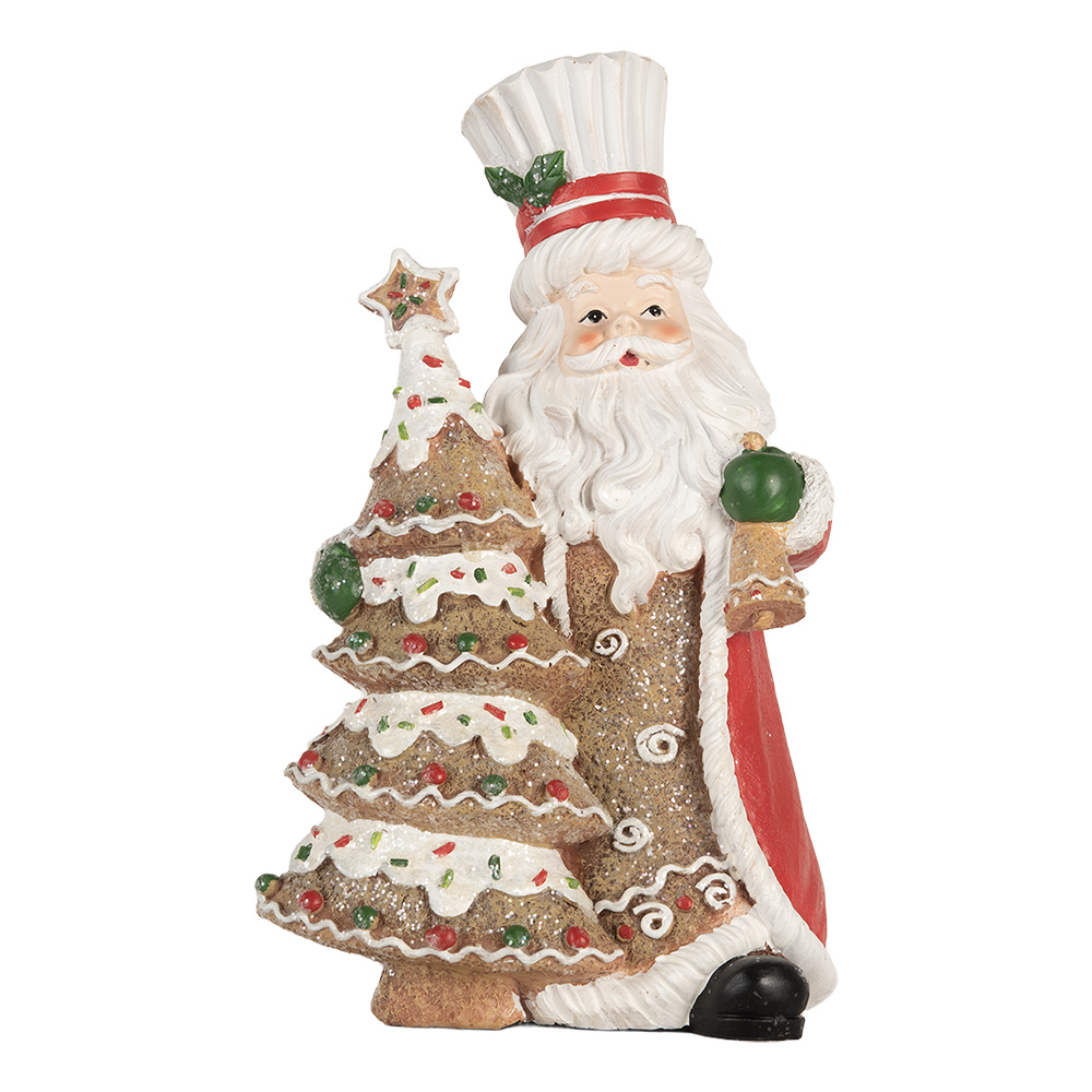 [6PR5849] Decoratie kerstman 15x11x25 cm