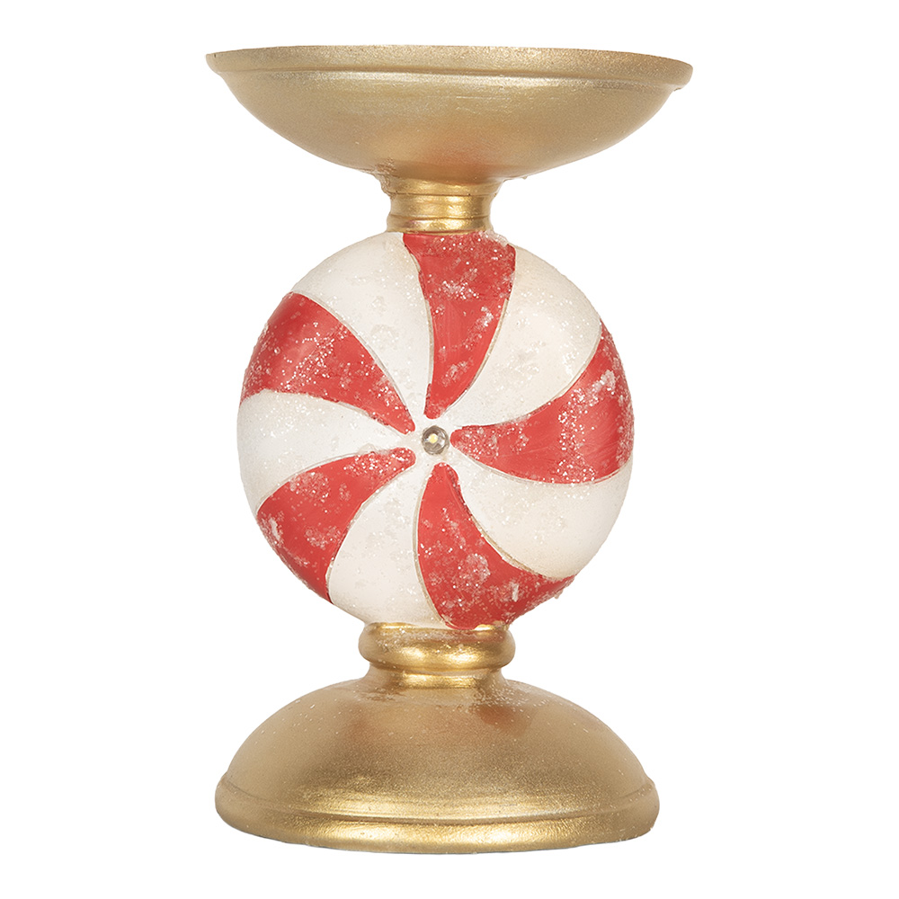 [6PR5851] Kandelaar met LED Ø 10x16 cm