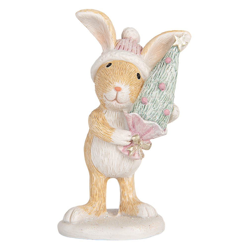 Decoratie konijn 5x5x10 cm
