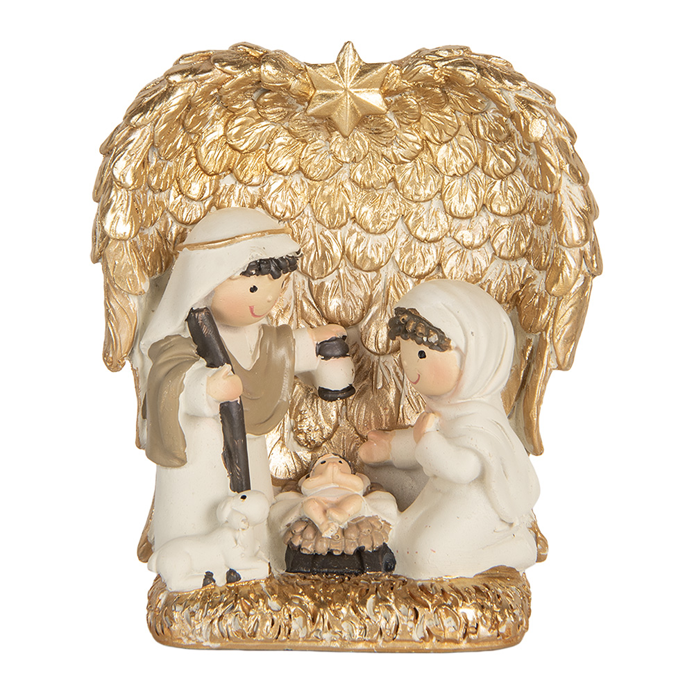 Kerstgroep 12x6x13 cm