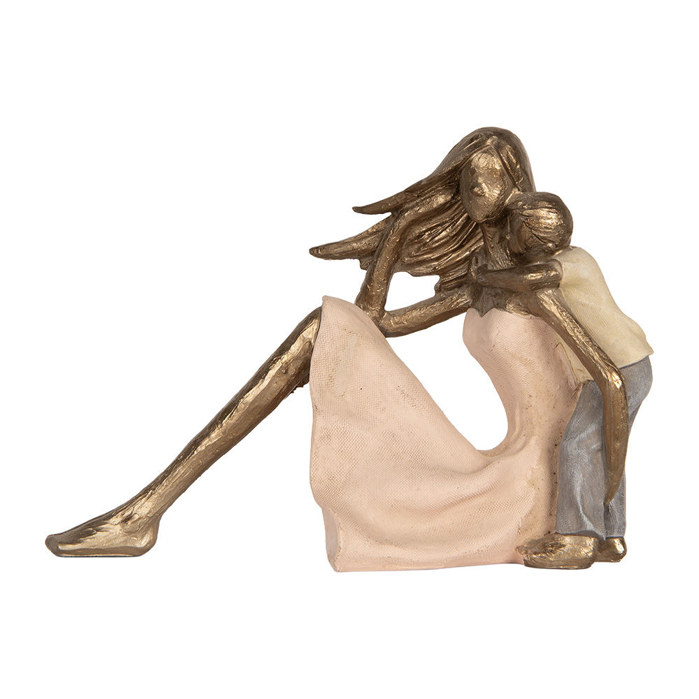 [6PR5900] Decoratie moeder met kind 23x9x16 cm