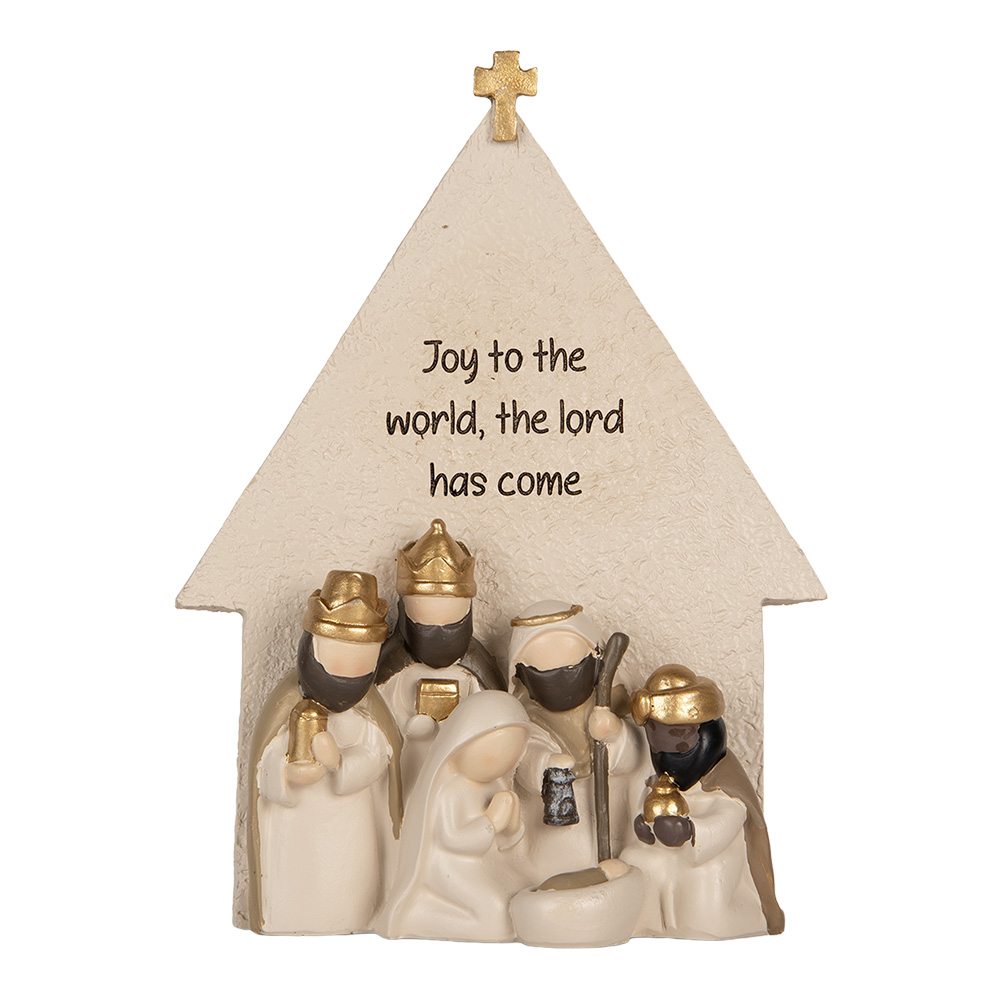 Kerstgroep 16x6x21 cm