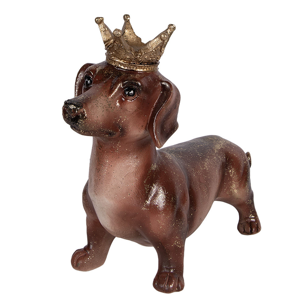 [6PR6035] Decoratie hond 35x14x28 cm