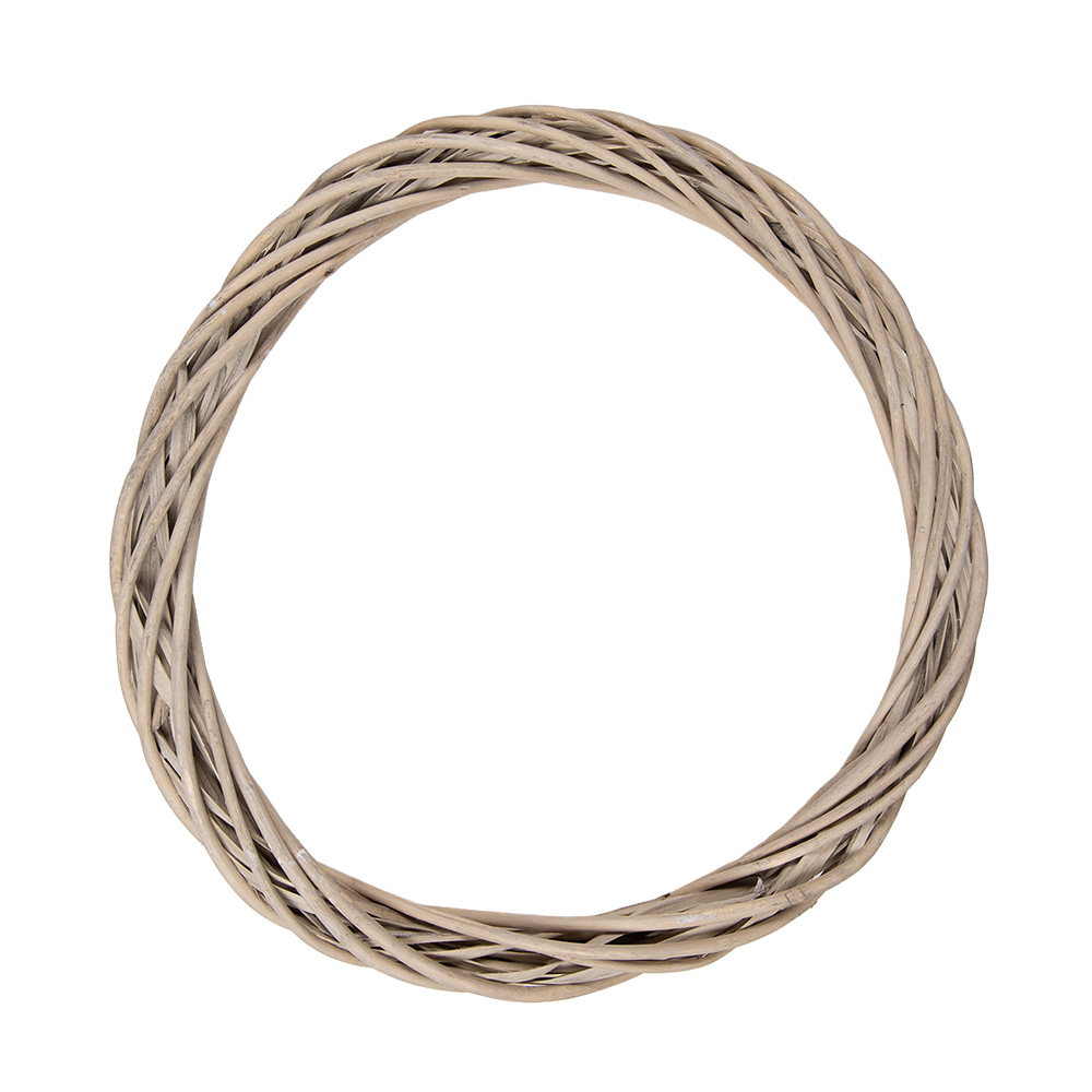 [6RO0603L] Decoratie krans Ø 40x4 cm