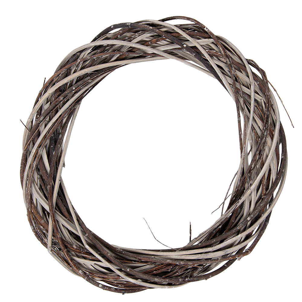 [6RO0610L] Decoratie krans Ø 40x6 cm