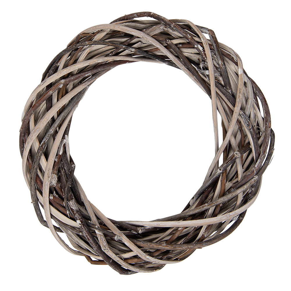 [6RO0610XS] Decoratie krans Ø 10x2 cm