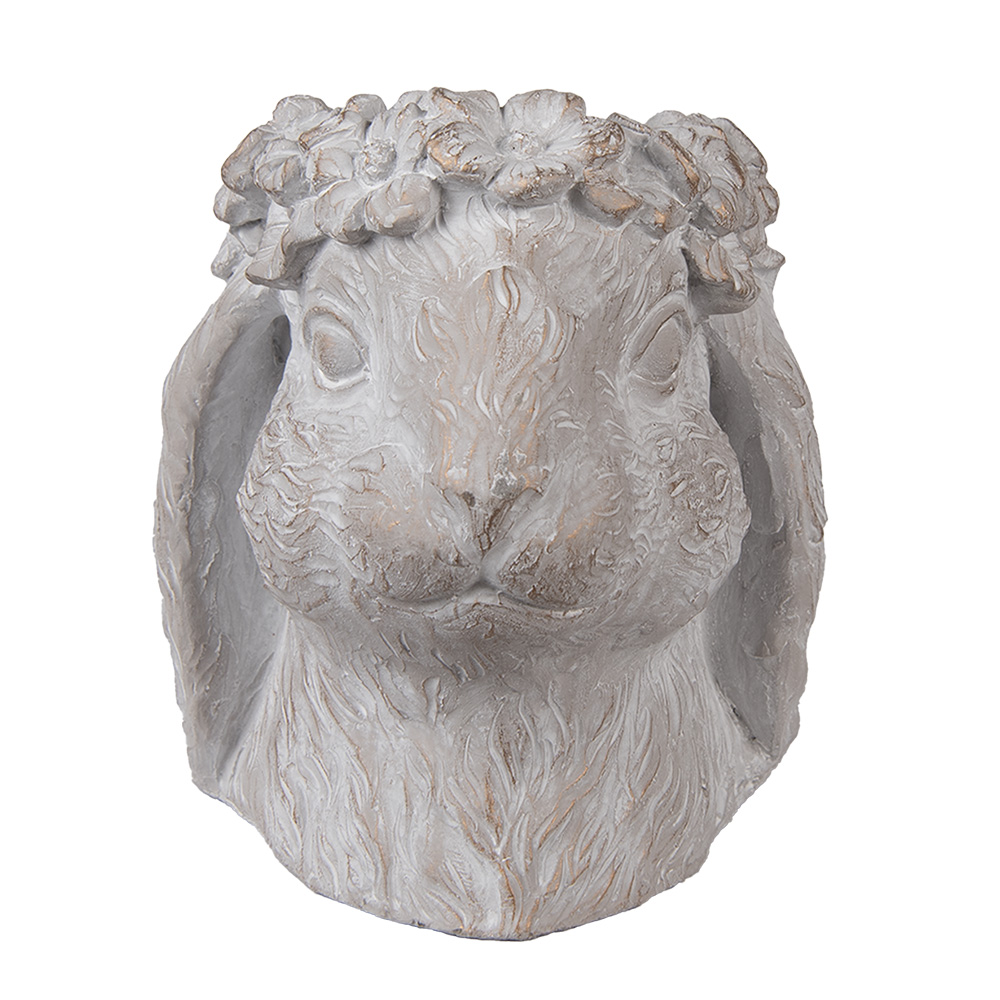 [6TE0556L] Bloempot konijn 21x20x22 cm