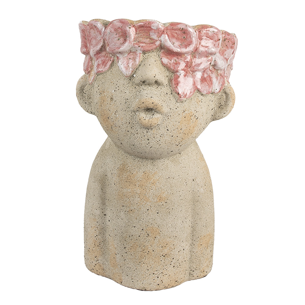 [6TE0584M] Bloempot 16x15x25 cm