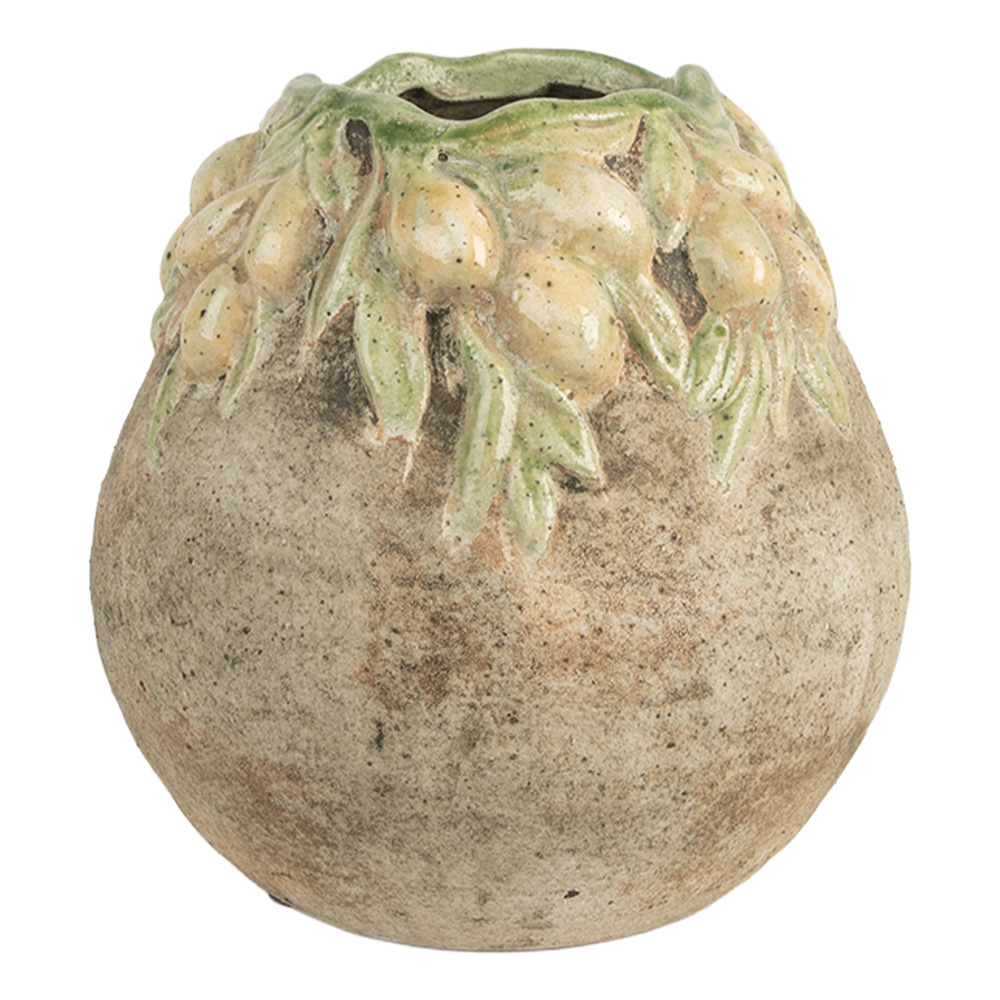 [6TE0585] Bloempot Ø 18x18 cm