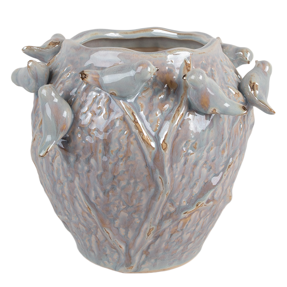 [6TE0586] Bloempot Ø 25x20 cm