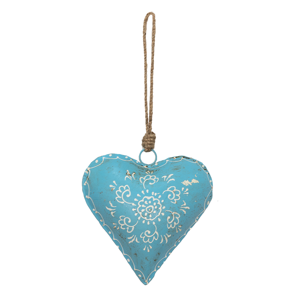 Decoratie hanger hart 15x4x15 cm