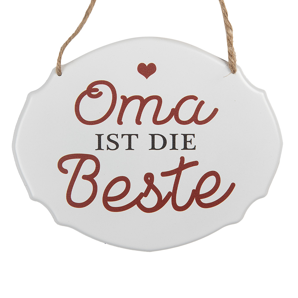 [6Y5686] Tekstbord 18x1x15 cm