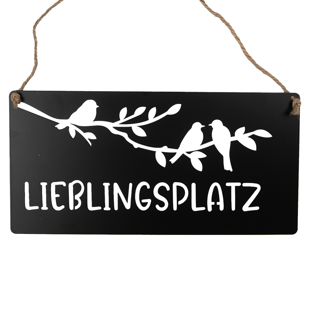 Tekstbord 30x1x15 cm