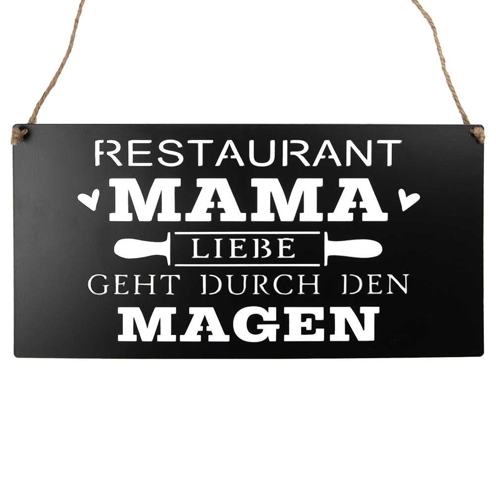 Tekstbord 40x1x20 cm