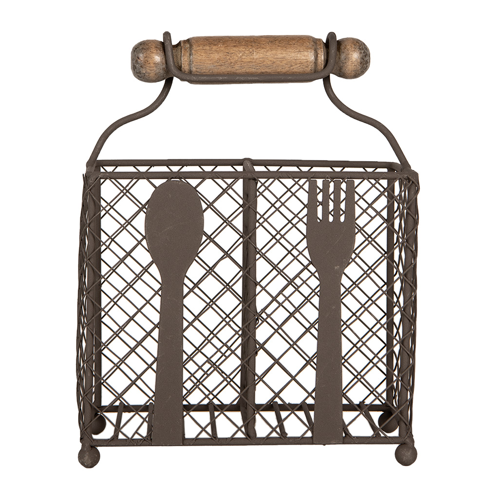 [6Y5709] Bestekhouder 19x11x24 cm