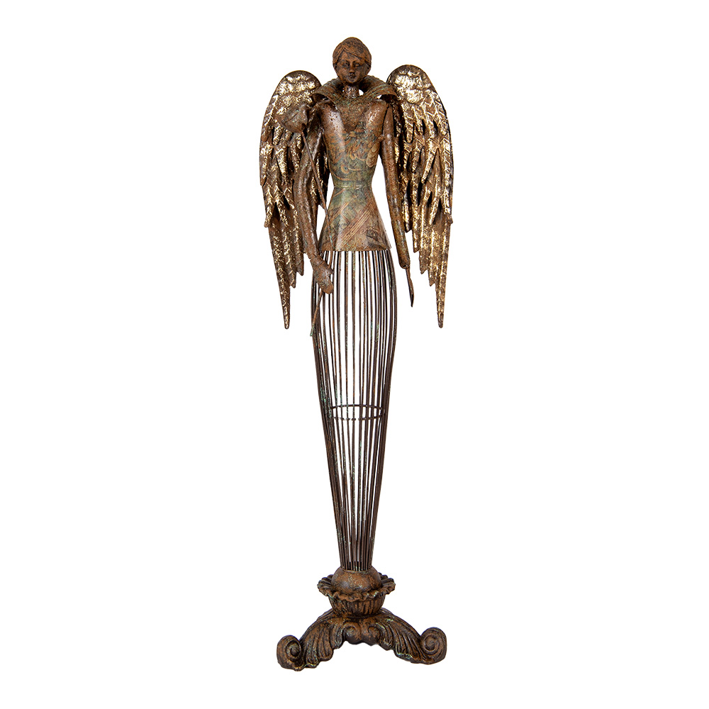 [6Y5837] Decoratie engel 17x15x54 cm