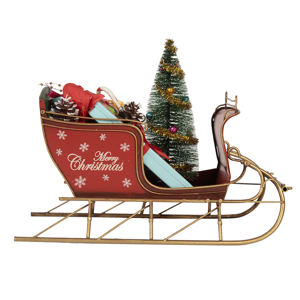 [6Y5870] Decoratie slee 30x15x22 cm