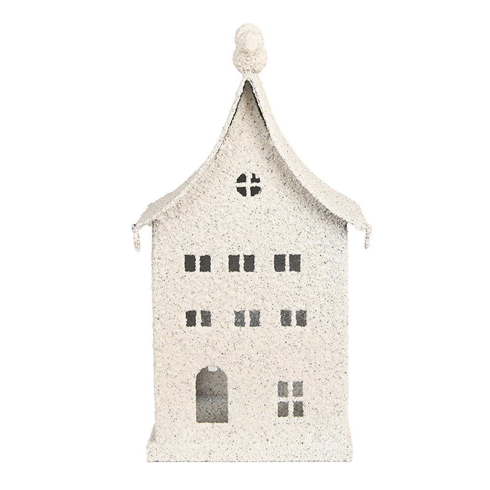 Decoratie huis 14x15x28 cm