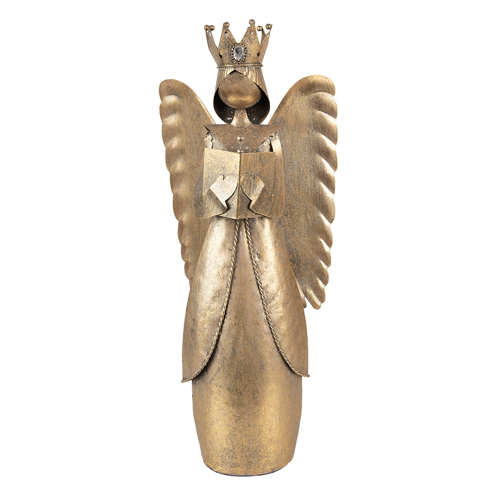 [6Y5943] Decoratie engel 17x10x39 cm