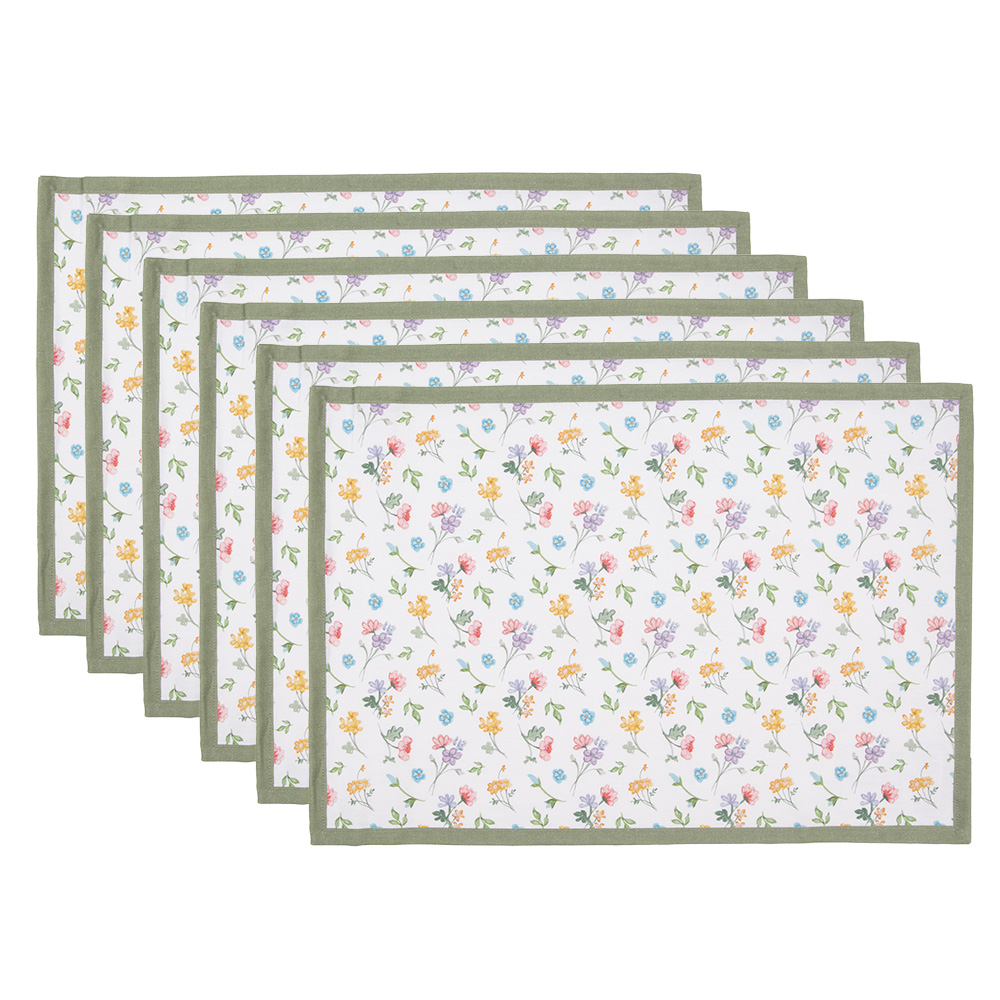 [CFL40] Placemat 6 stuks 48x33 cm SPL