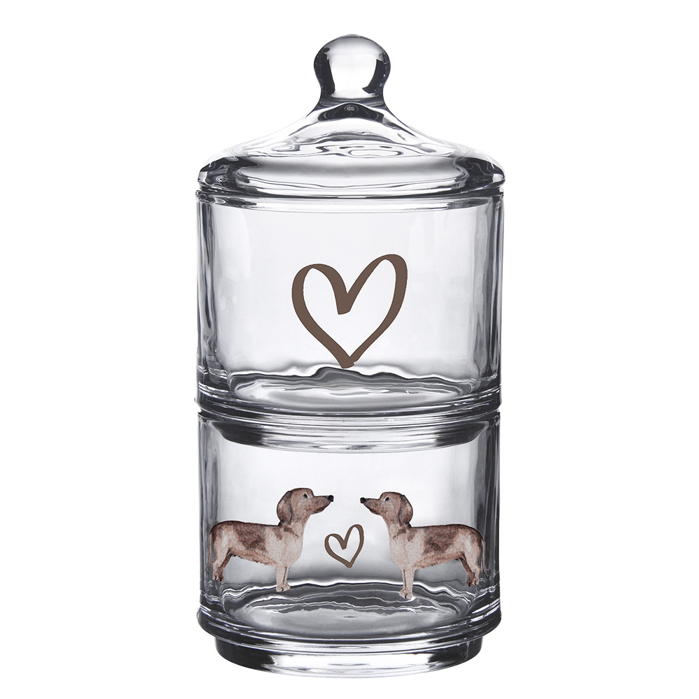 Voorraadpot met deksel Ø 10x21 cm