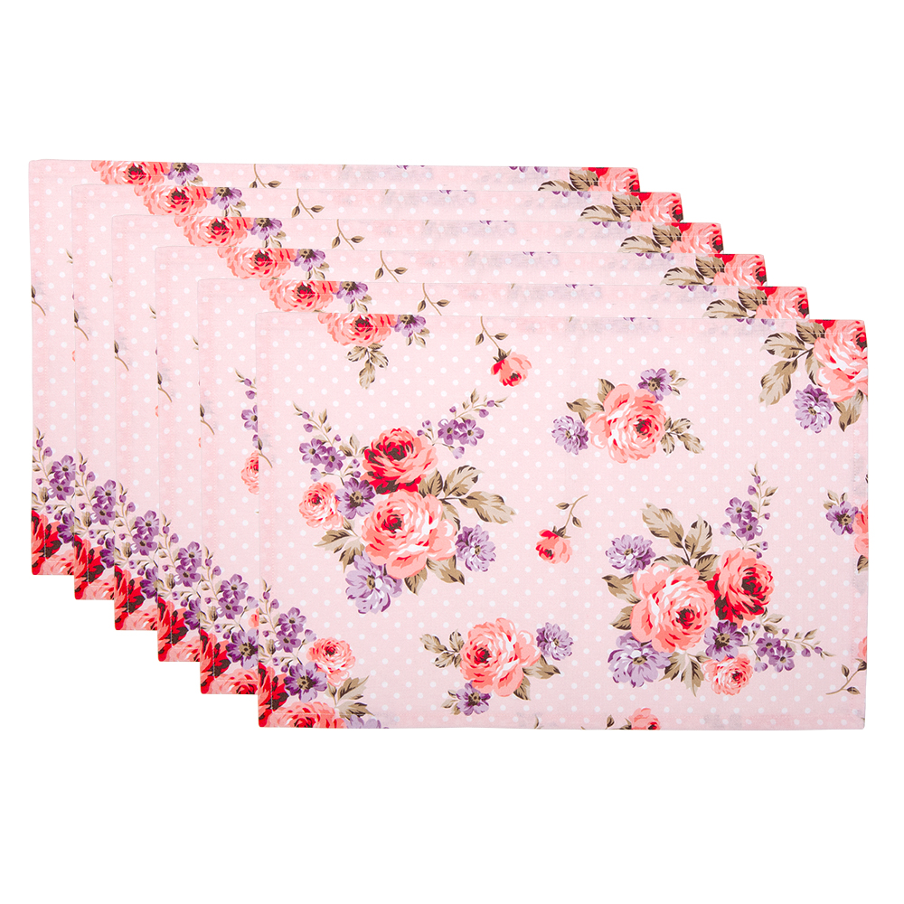[DTR40] Placemat 6 stuks 48x33 cm SPL