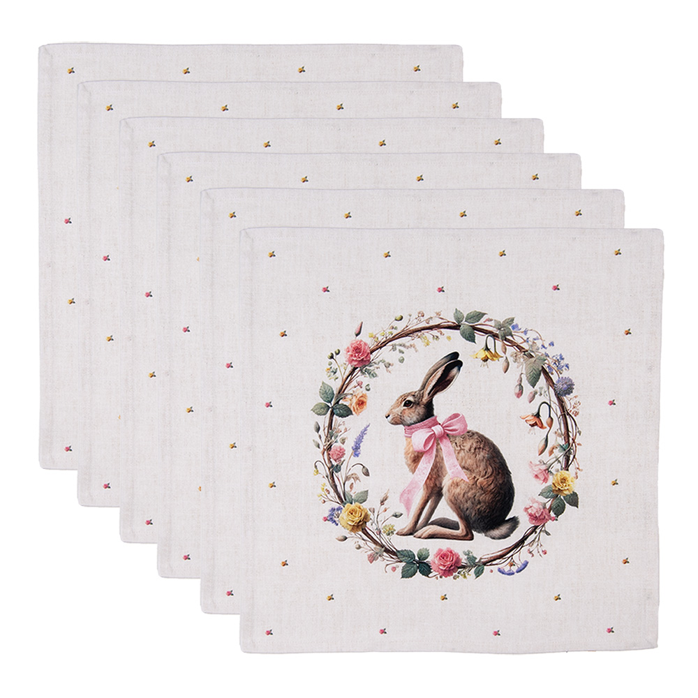 Servetten 6 stuks 40x40 cm SPL