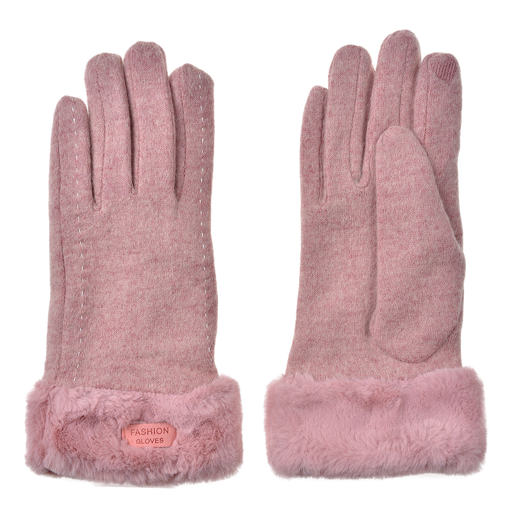 Handschoenen 9x23x2 cm roze