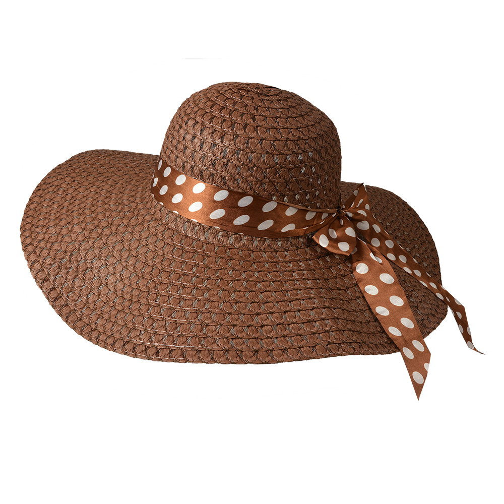 Hoed 57 cm bruin