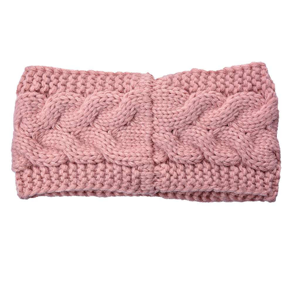 Hoofdband 10x22 cm roze