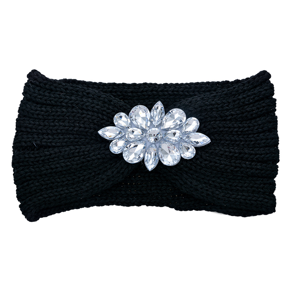 Hoofdband 10x22 cm zwart