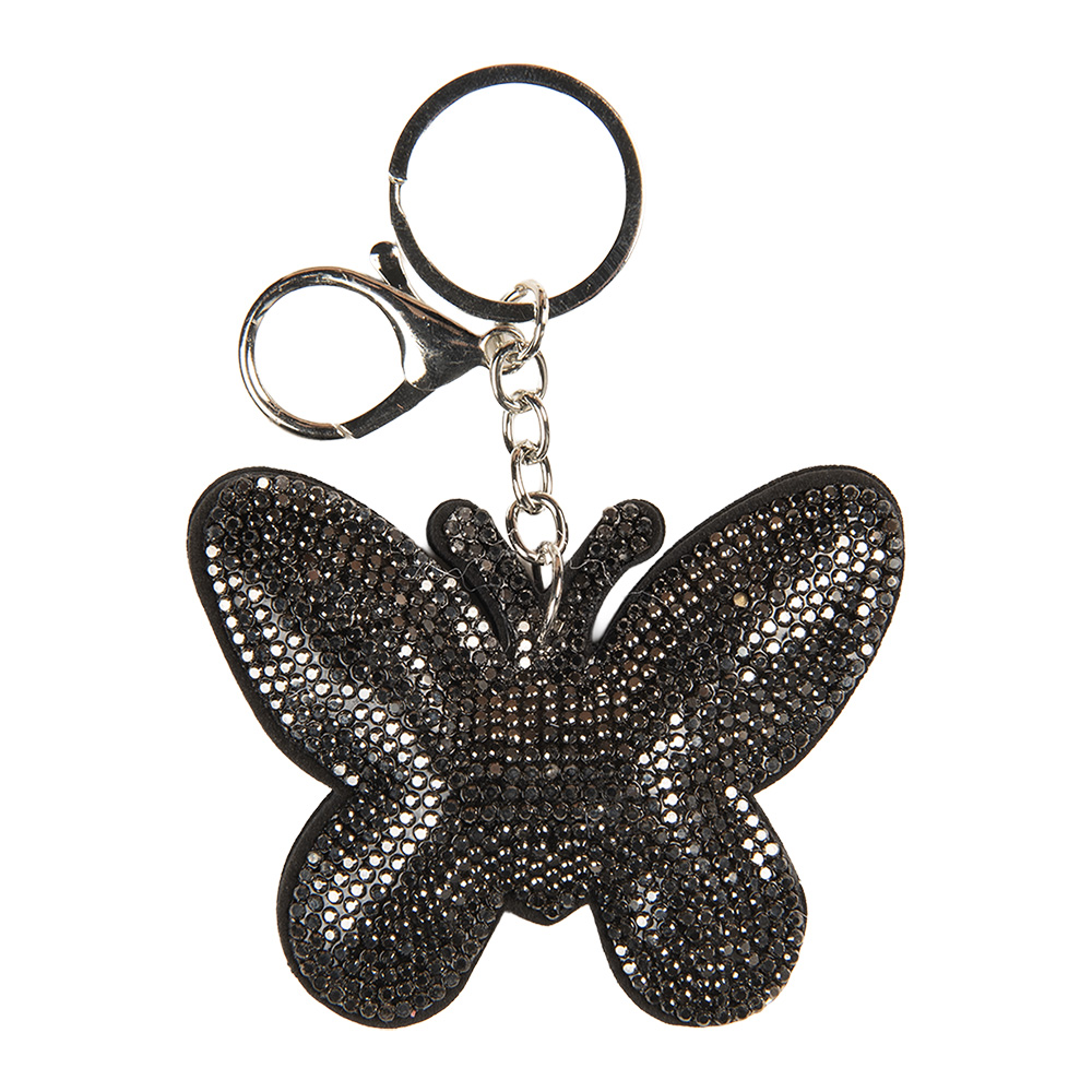 [JZKC0209] Sleutelhanger zilverkleurig 8x2x11 cm