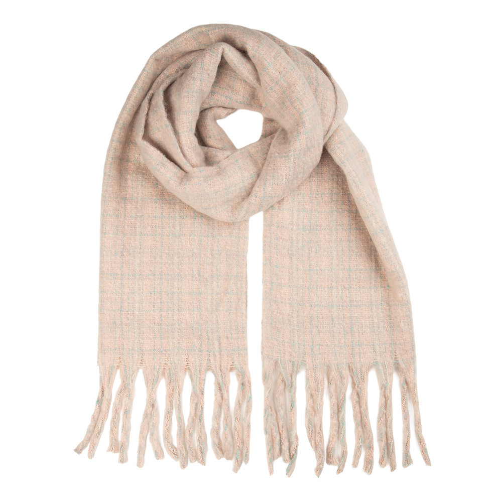 Sjaal 50x210 cm roze