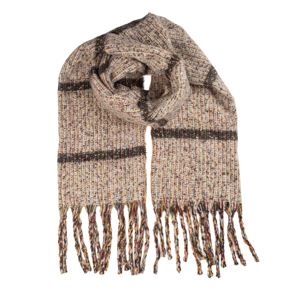 Sjaal 50x210 cm beige