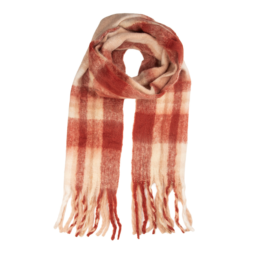 Sjaal 50x210 cm rood