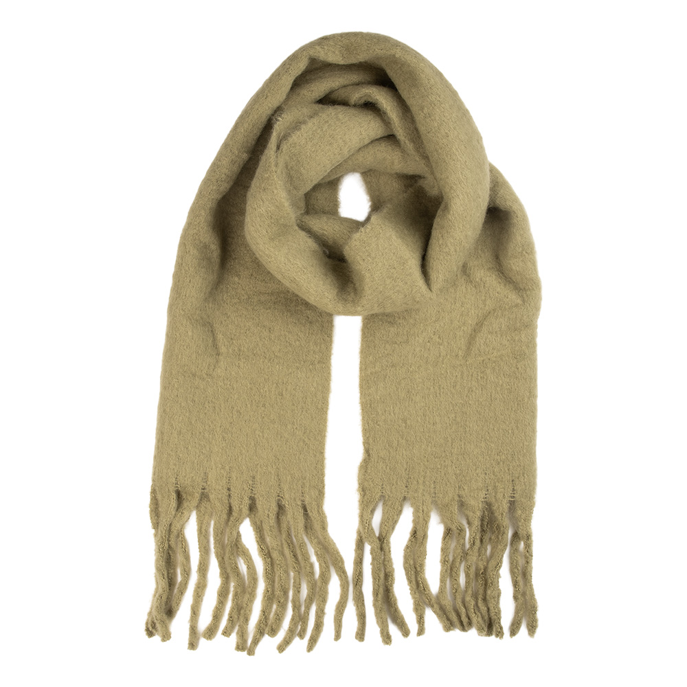 Sjaal 40x190 cm groen