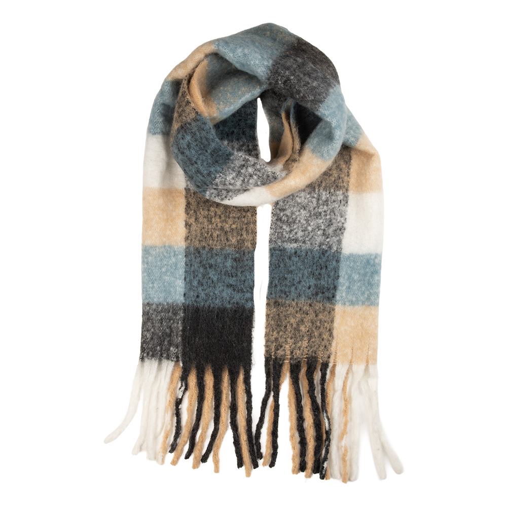 Sjaal 38x200 cm beige